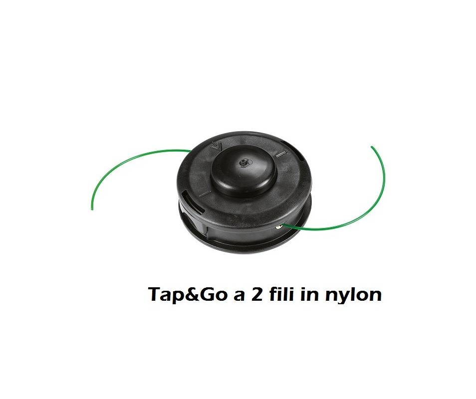 Testina Ø 105 mm - filo nylon Ø 2 mm - rotazione antiorario