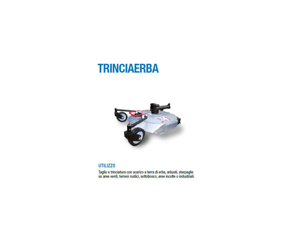 Trinciaerba monolama cm 80 HD Silent - BCS / Ferrari 