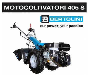 Motocoltivatore Bertolini 405 S - Emak K 7000 HD 6,7 CV diesel Bertolini