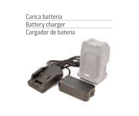Carica batteria per batteria albatros Pratik - abbacchiatore elettrico